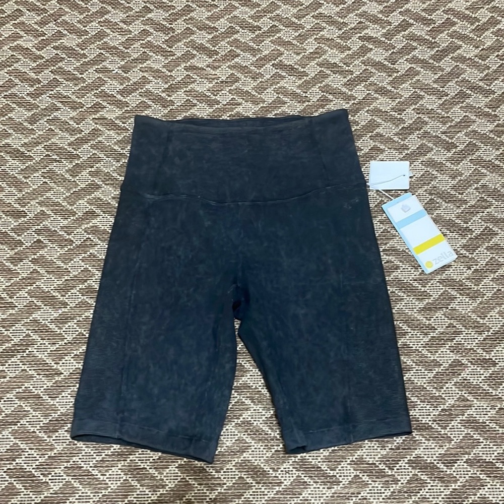 Zella black short workout leggings